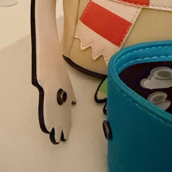 Loungefly Star Wars The Mandalorian The Child with Mug Holiday Mini Backpack - Picture 10 of 10